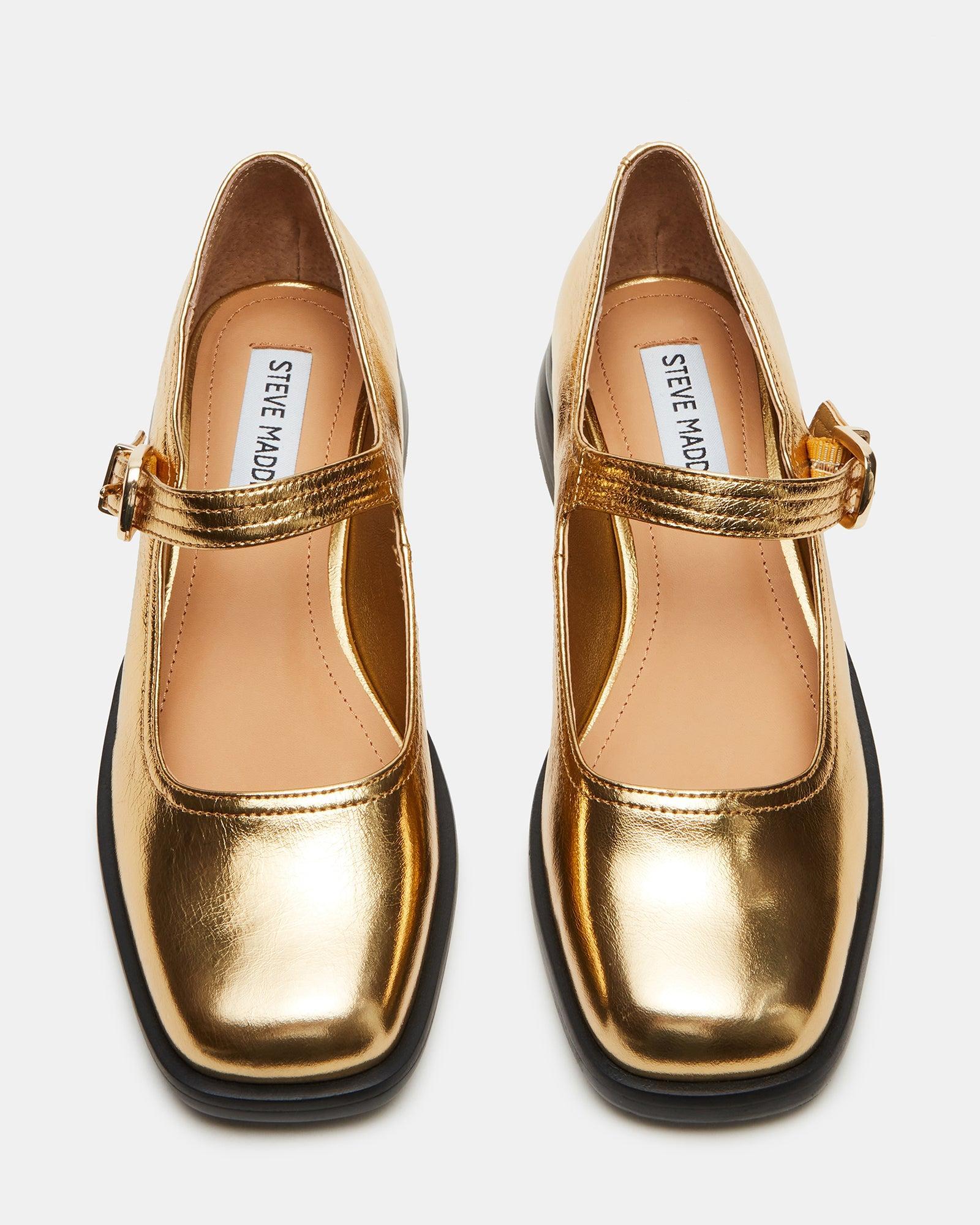 DELANCY GOLD LEATHER Female Product Image