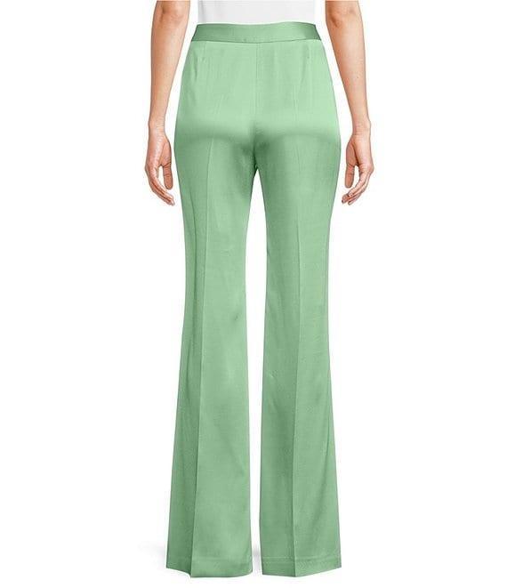 BOSS by Hugo Boss Talia Flat Front Straight Leg Trousers Product Image