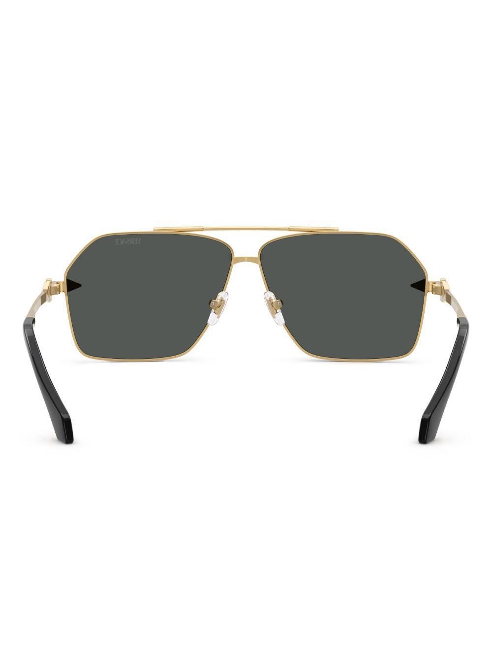 Mens GV One 57MM Pilot Sunglasses Product Image