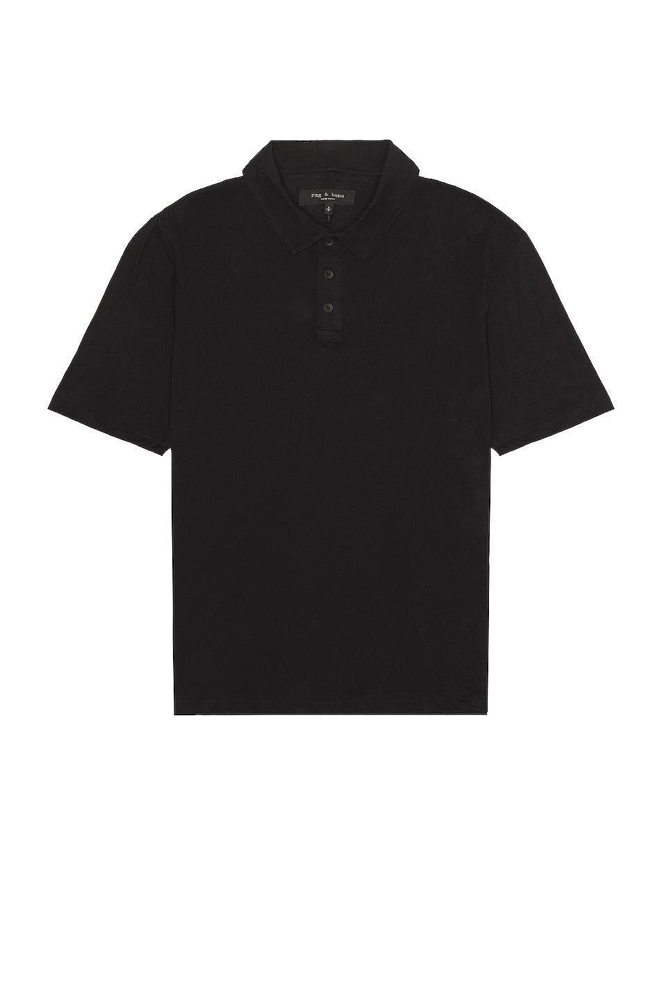 Rag & Bone Classic Polo in Green Product Image
