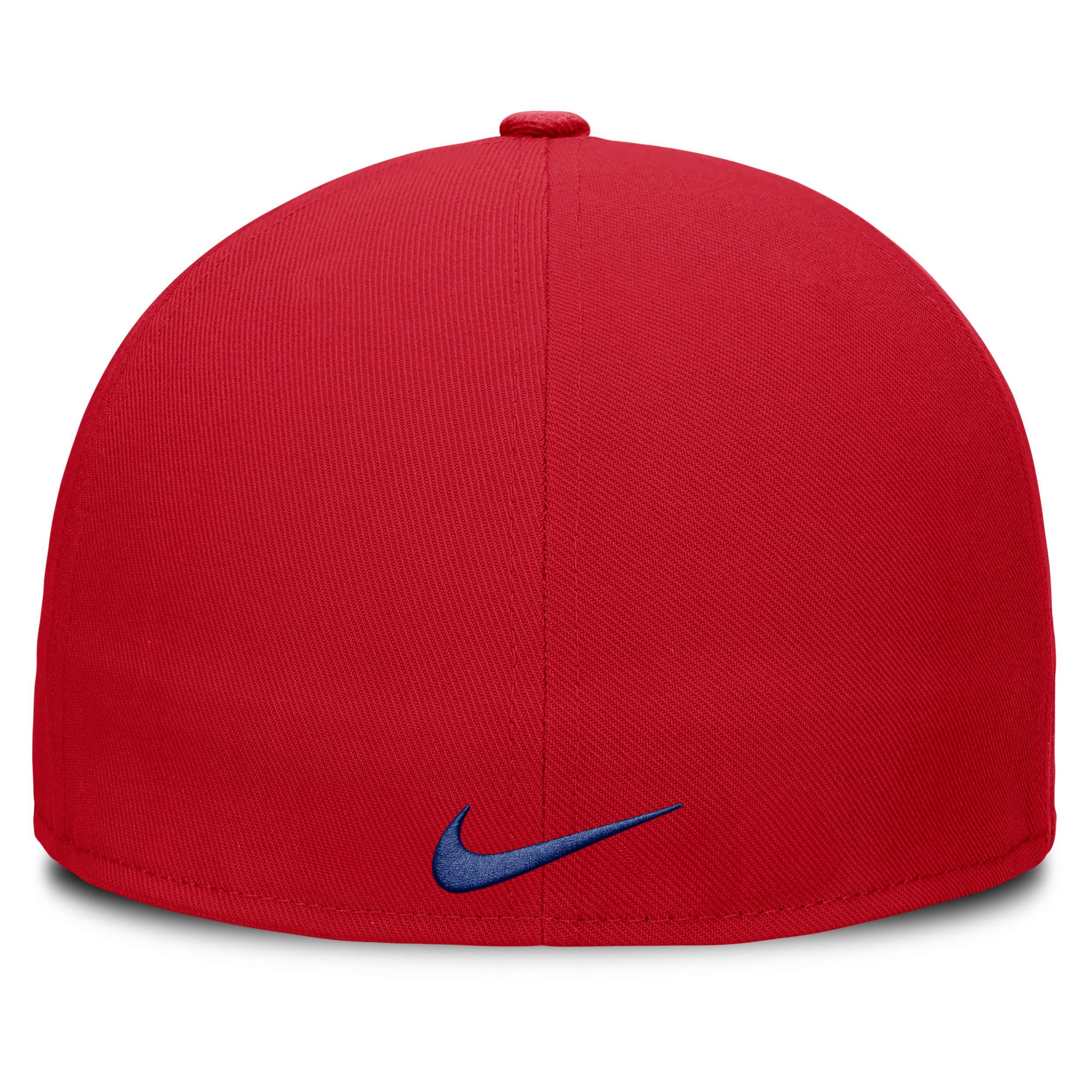 Men's Nike Red St. Louis Cardinals True Performance Fitted Hat, Size: 7 3/4 Product Image