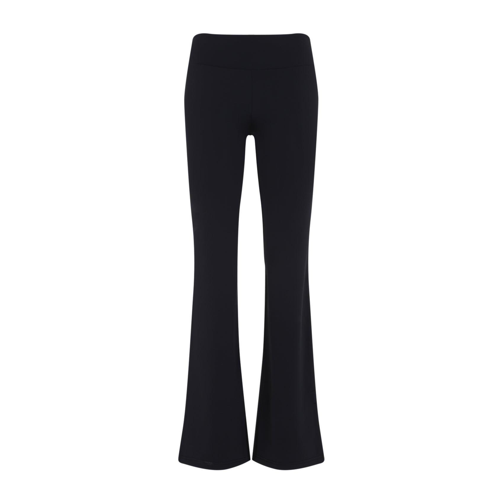 COURRÈGES Ellipse Flared Trousers In Black Product Image