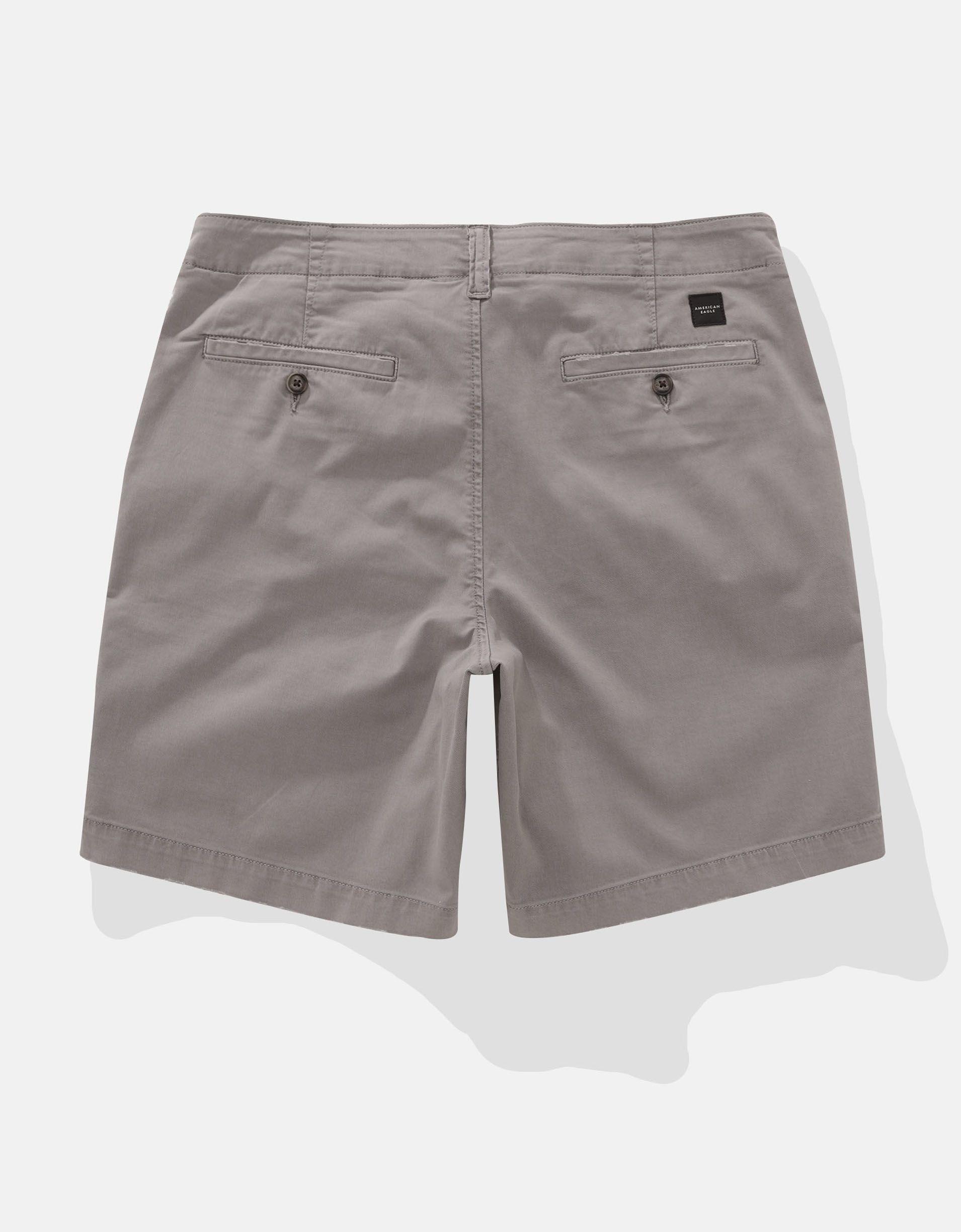 AE Flex 9" Lived-In Khaki Short Product Image