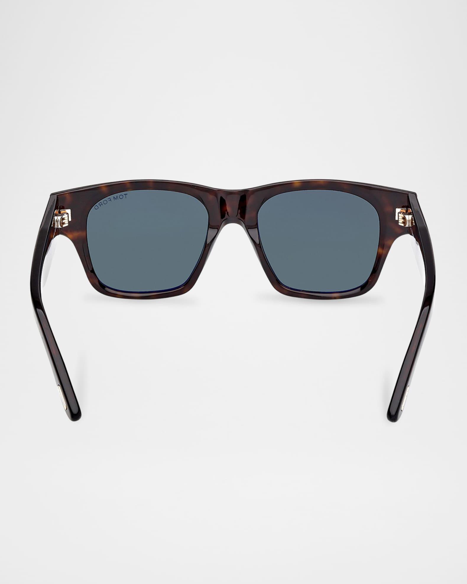 Men's Caine-02 Acetate Square Sunglasses Product Image