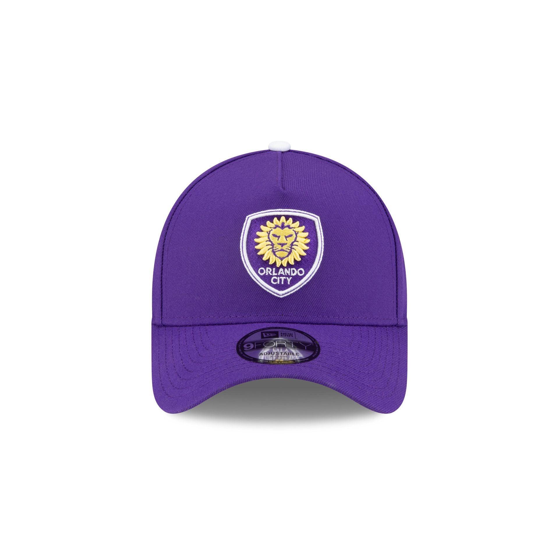 Orlando City SC 2024 MLS Kickoff 9FORTY A-Frame Snapback Hat Male Product Image