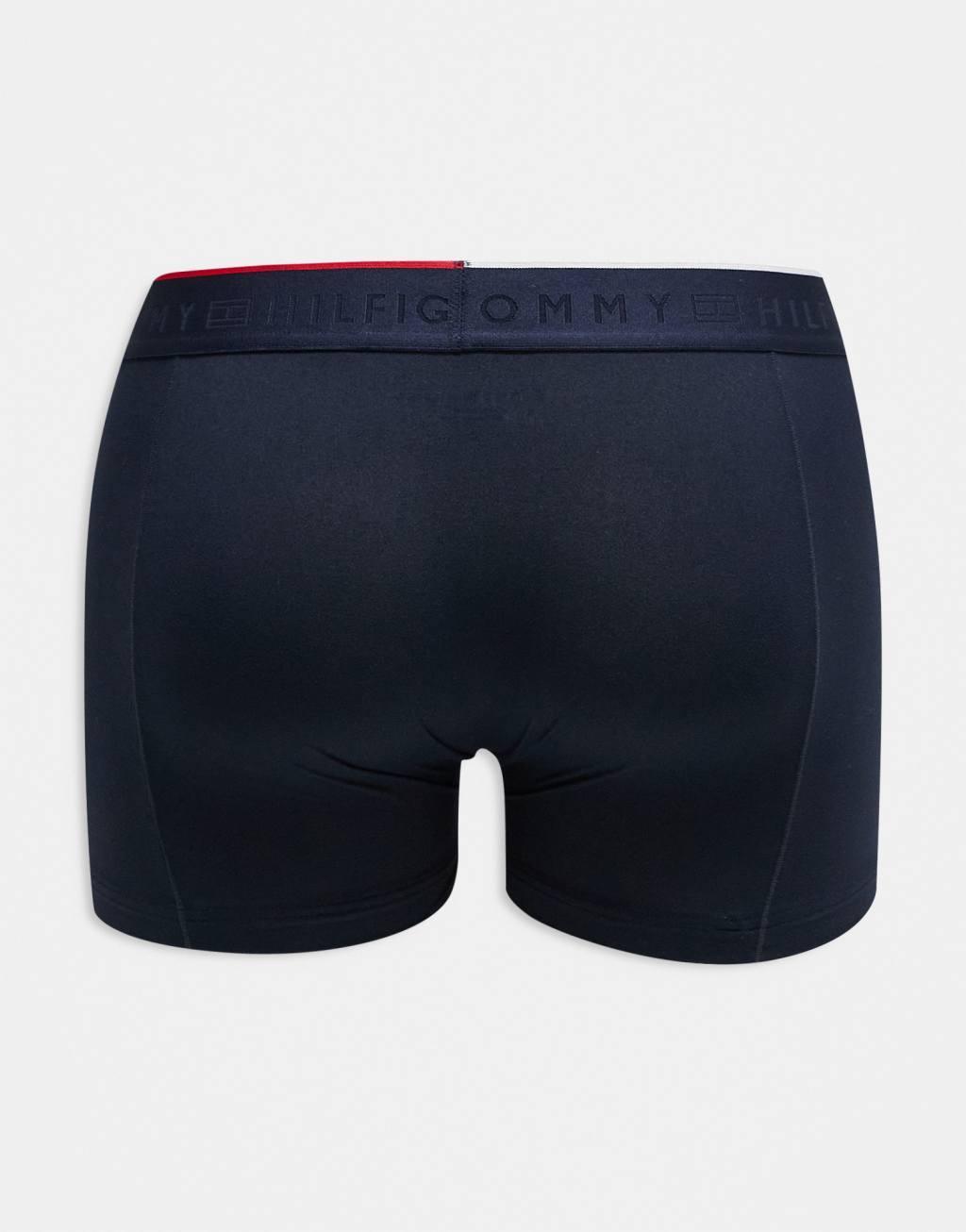 Tommy Hilfiger Everyday Micro 3 pack trunk in gray/blue Product Image