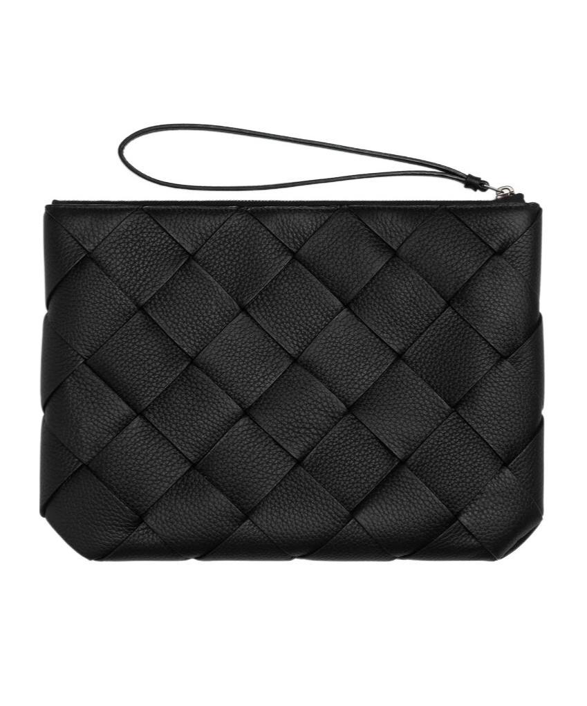 BOTTEGA VENETA Large Diago Clutch In Black Product Image