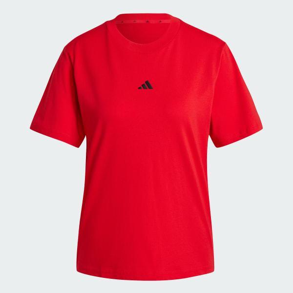 Womens adidas Essentials Small Logo Cotton T-Shirt Product Image