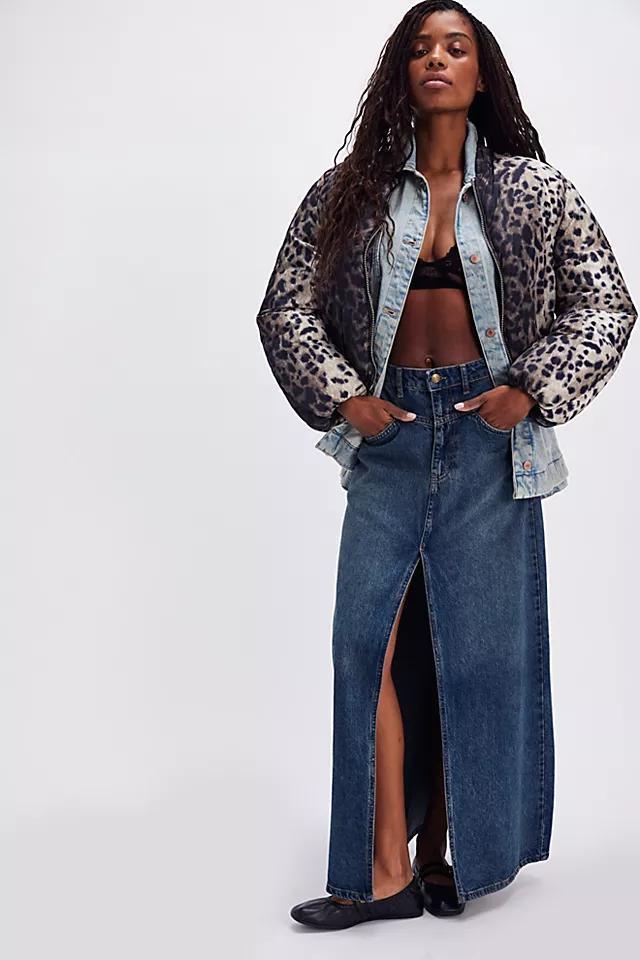 APPARIS  Leni Leopard Bomber Product Image