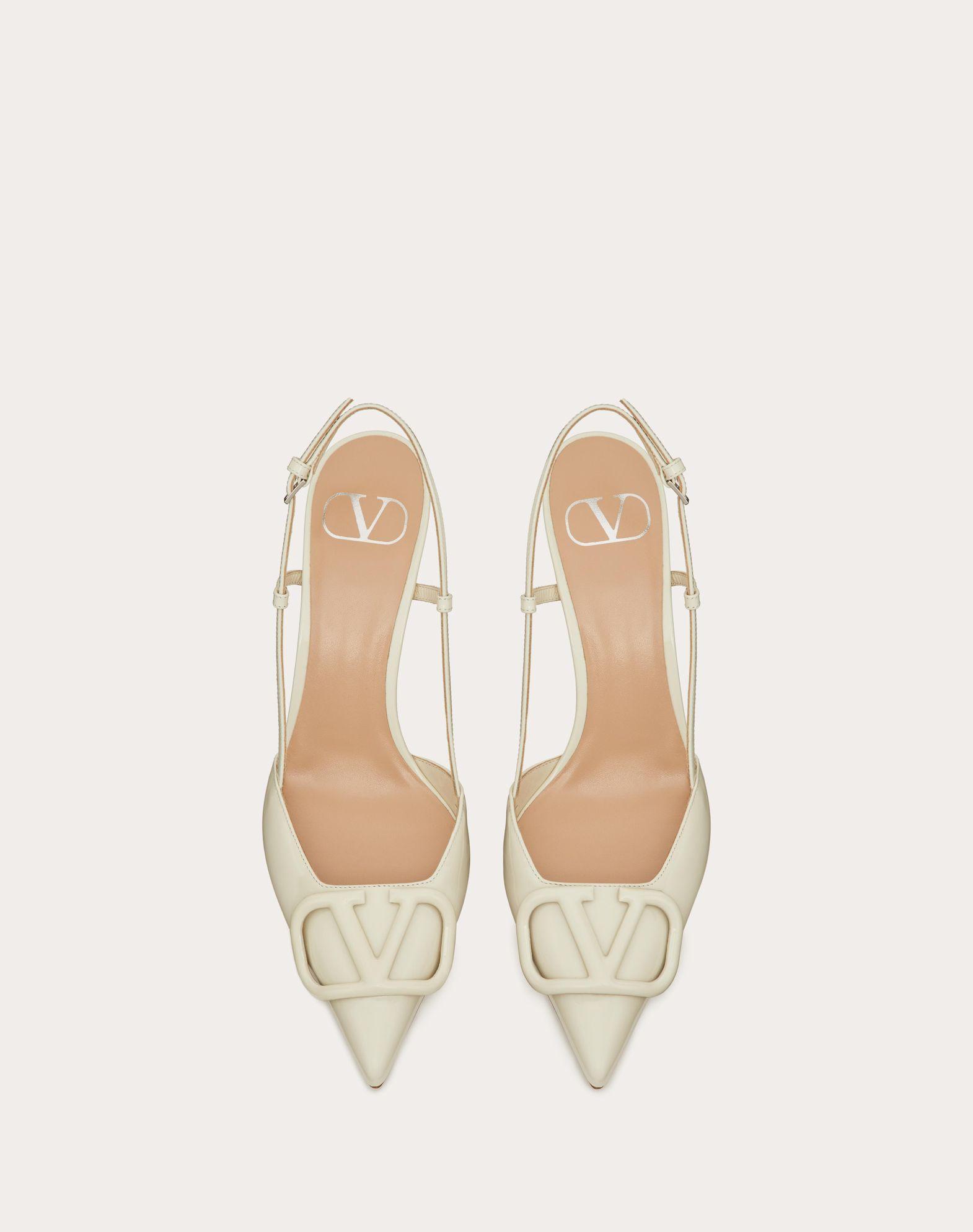 Vlogo Signature Patent Leather Slingback Pump 80Mm / 3.15 In. Product Image