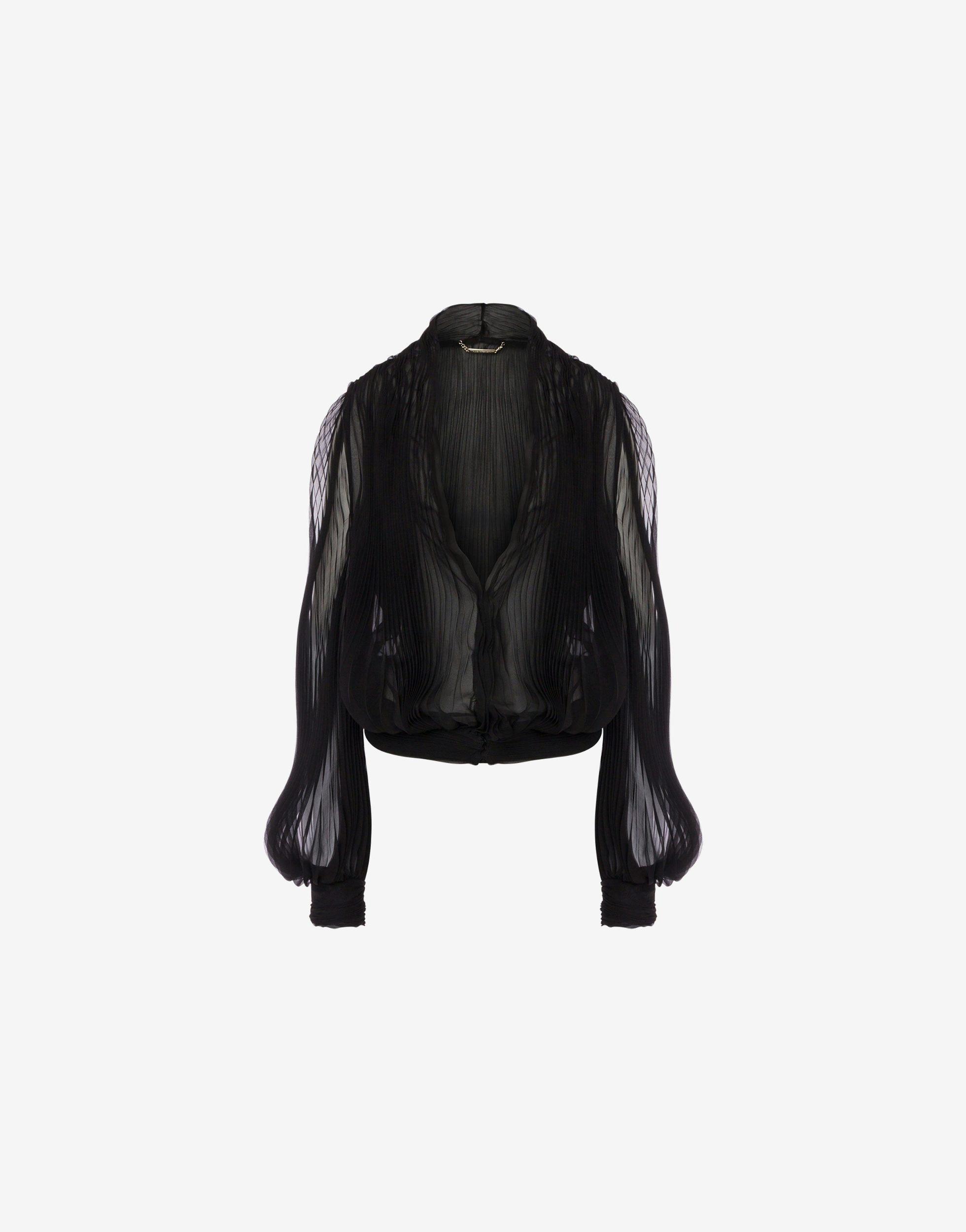 Organic organic chiffon blouse Product Image