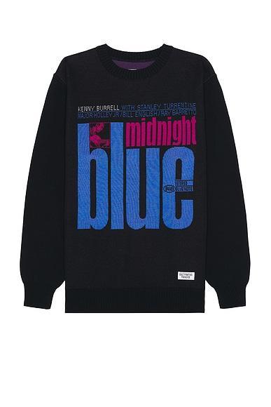 Blue Note Jacquard Sweater Product Image