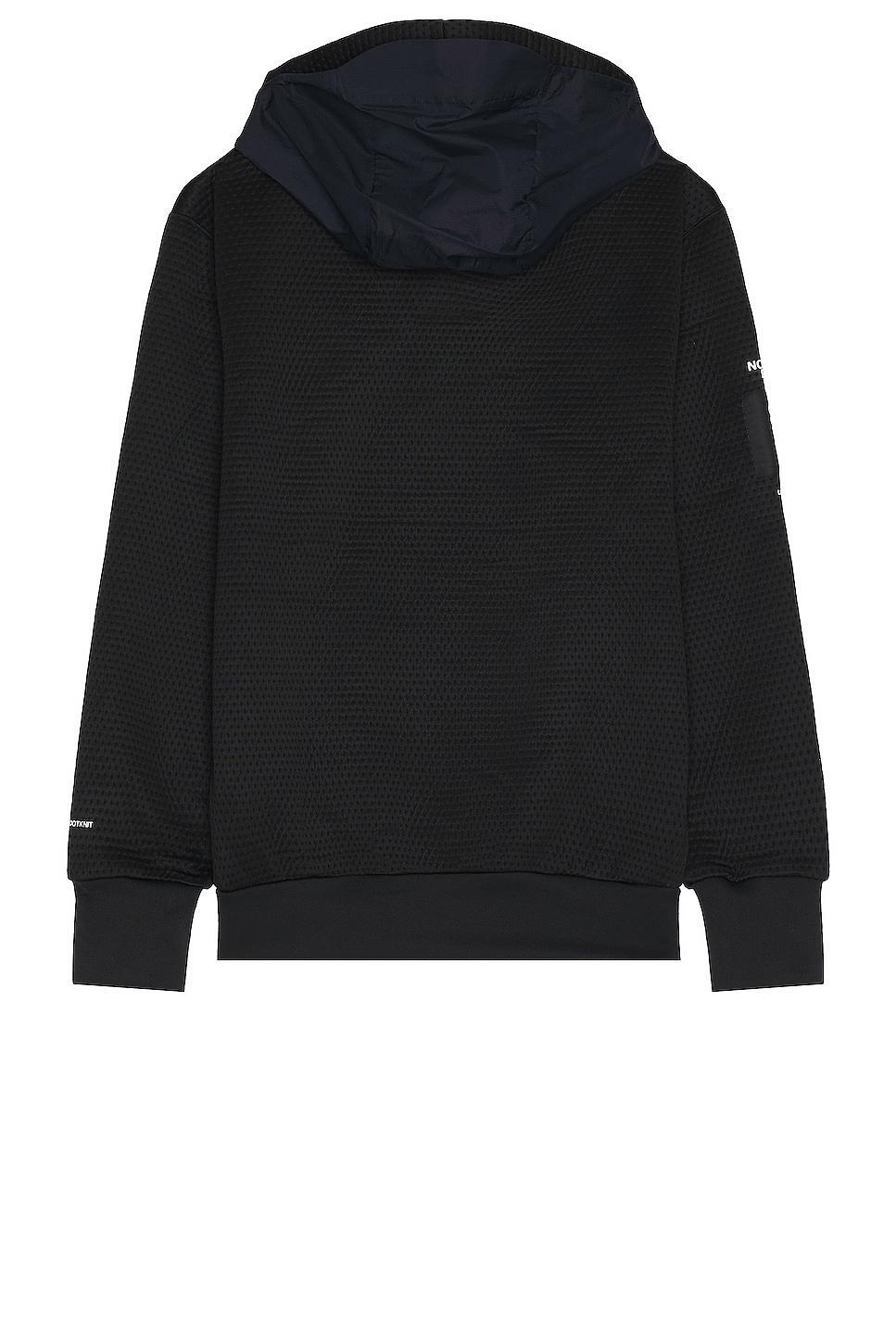 The North Face X Project U Dotknit Double Hoodie in Black Product Image