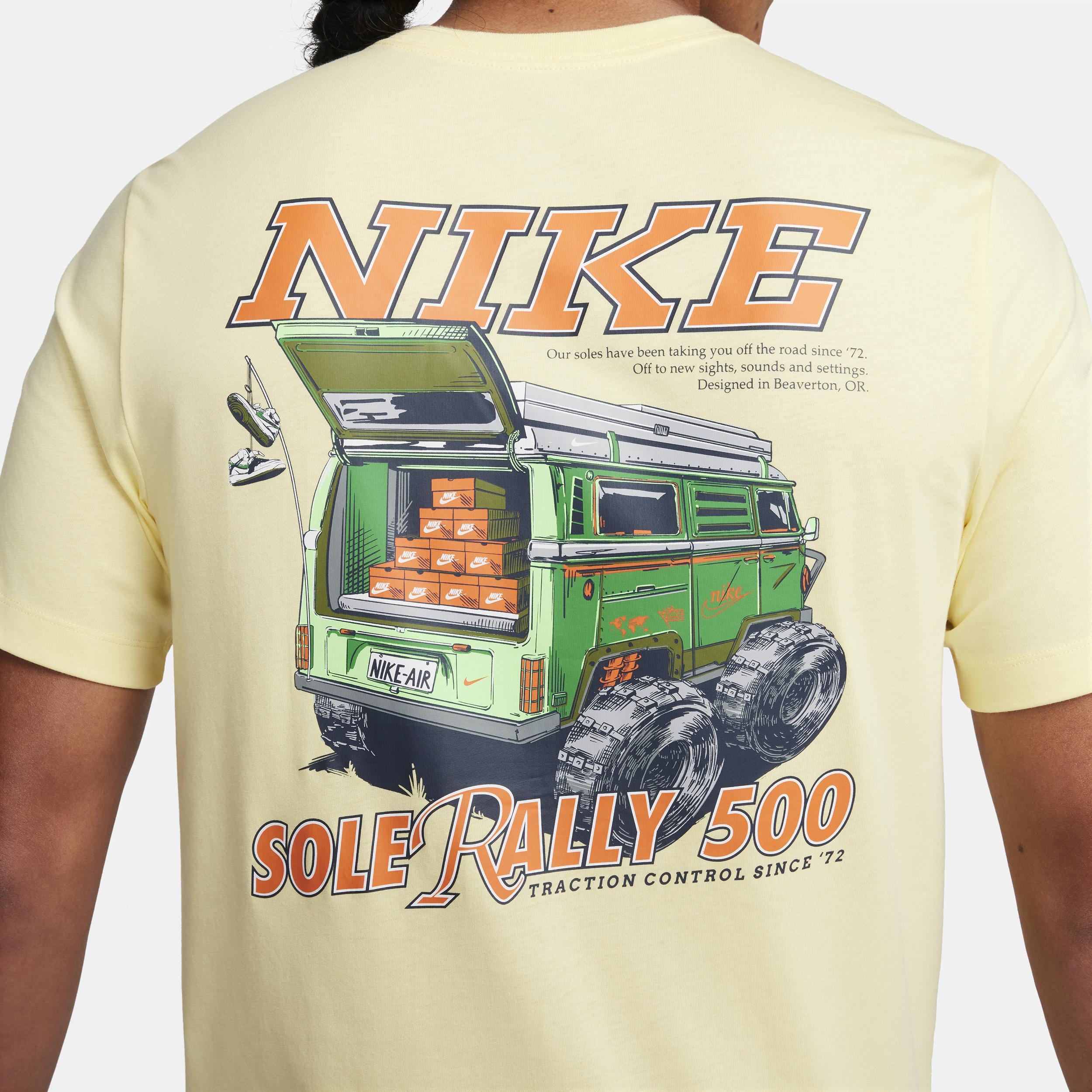 Nike sole rally back print T-shirt Product Image