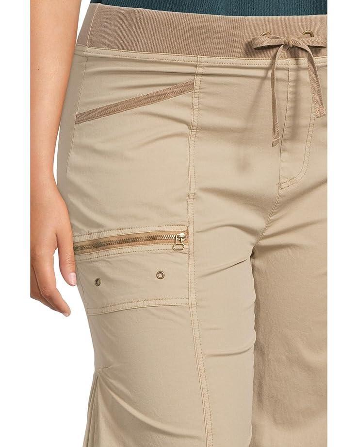 Willow Wide Leg Stretch Poplin Pants Product Image