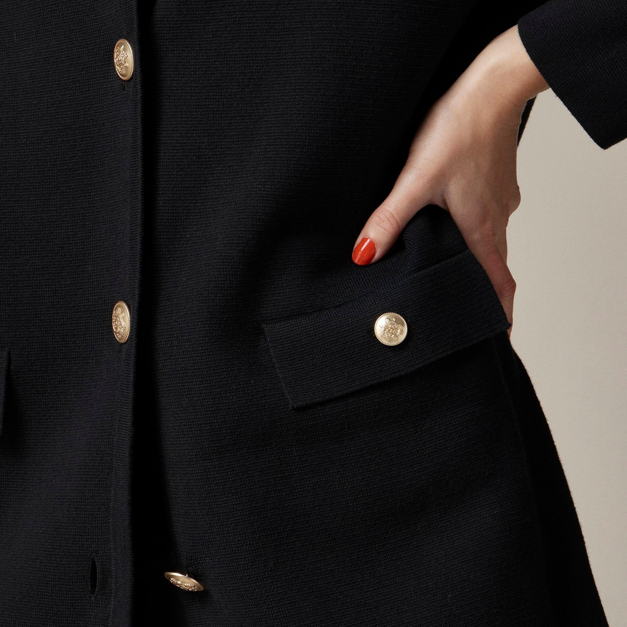 Long Giselle sweater blazer Product Image