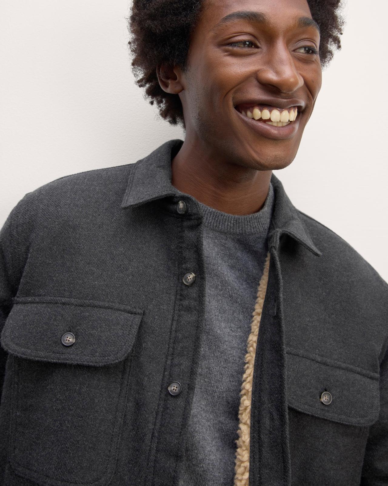 The ReNew Fleece-Lined Heavyweight Overshirt Product Image