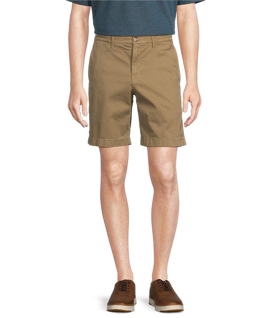 Roundtree & Yorke Casuals Tech Pocket Printed 9#double; Inseam Shorts Product Image