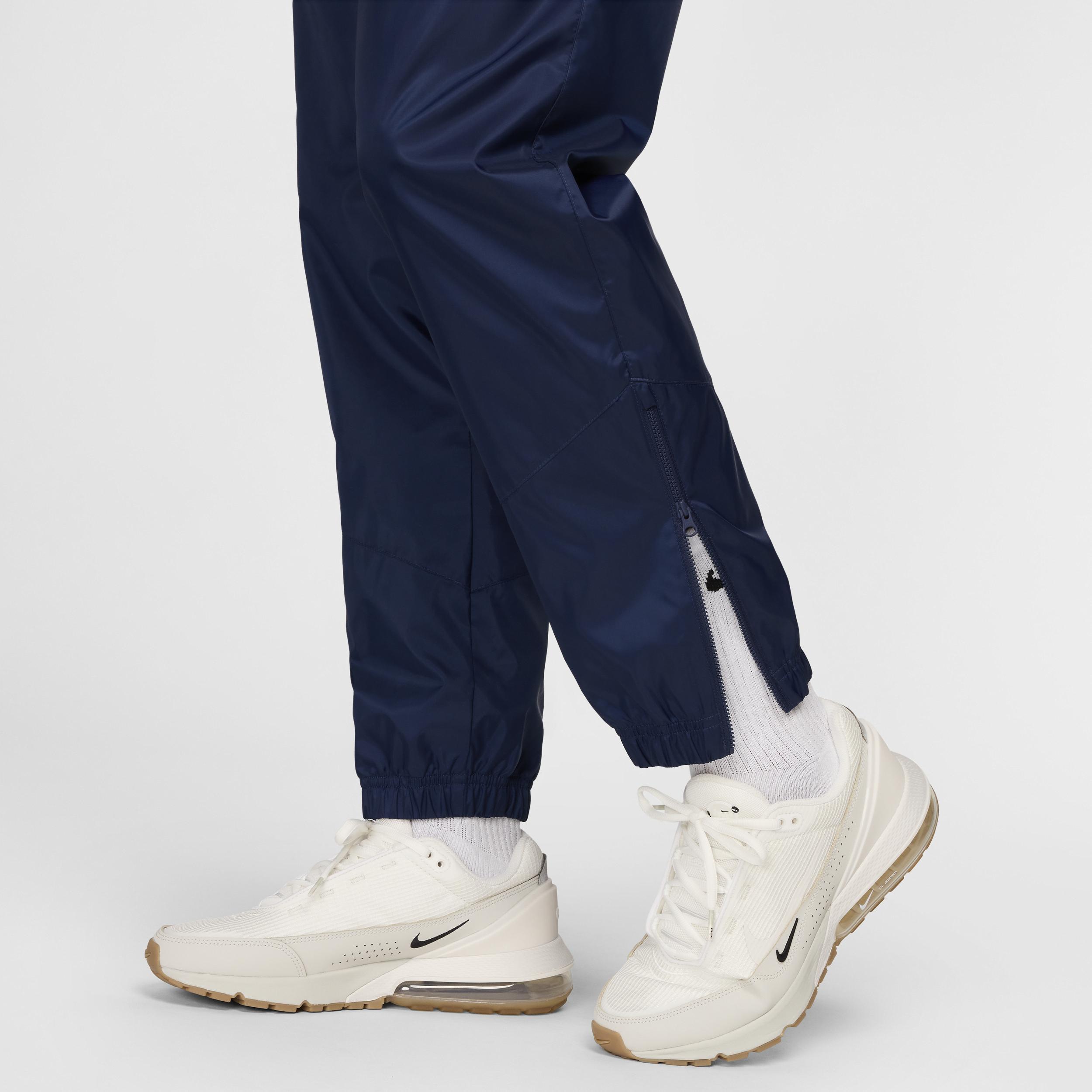 Men's Nike  Navy Paris Saint-Germain Windrunner Woven Pants, Size: Large, Psg Blue Product Image