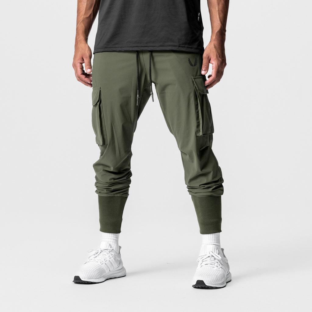 0437. Tetra-Lite® Cargo High Rib Jogger - Olive Product Image