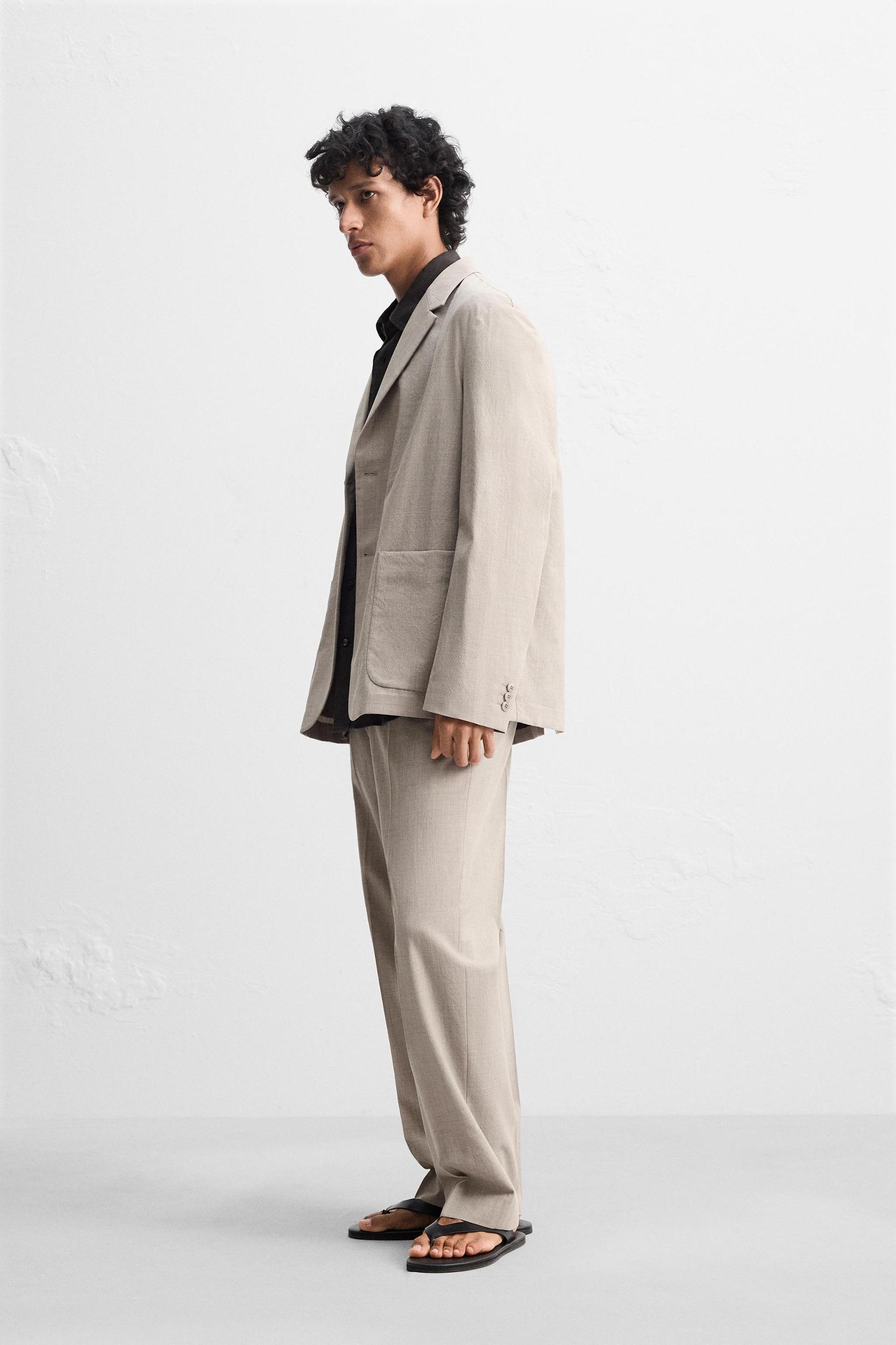100% WOOL SUIT PANTS Product Image