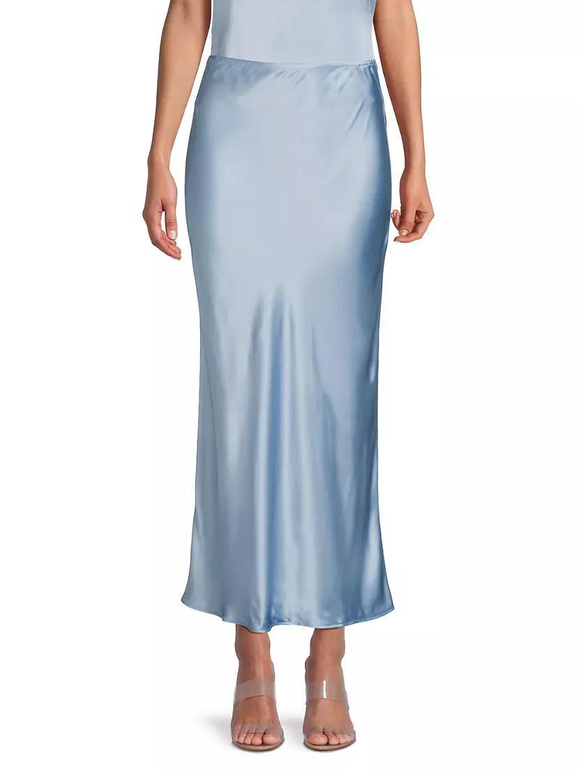 Concetta Satin Maxi Skirt Product Image