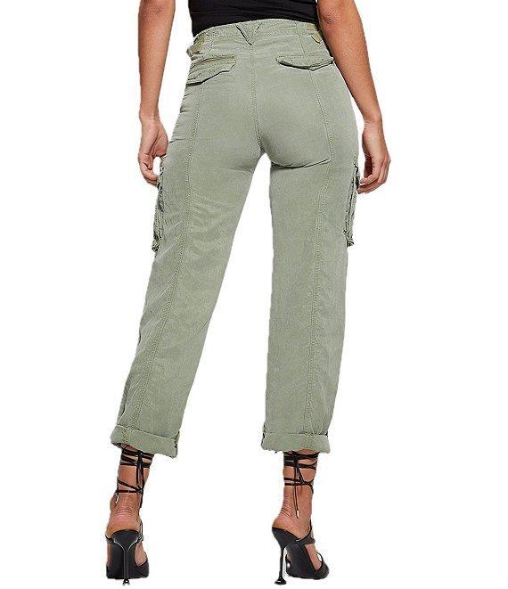 Guess Nessi High Rise Cargo Pants Product Image