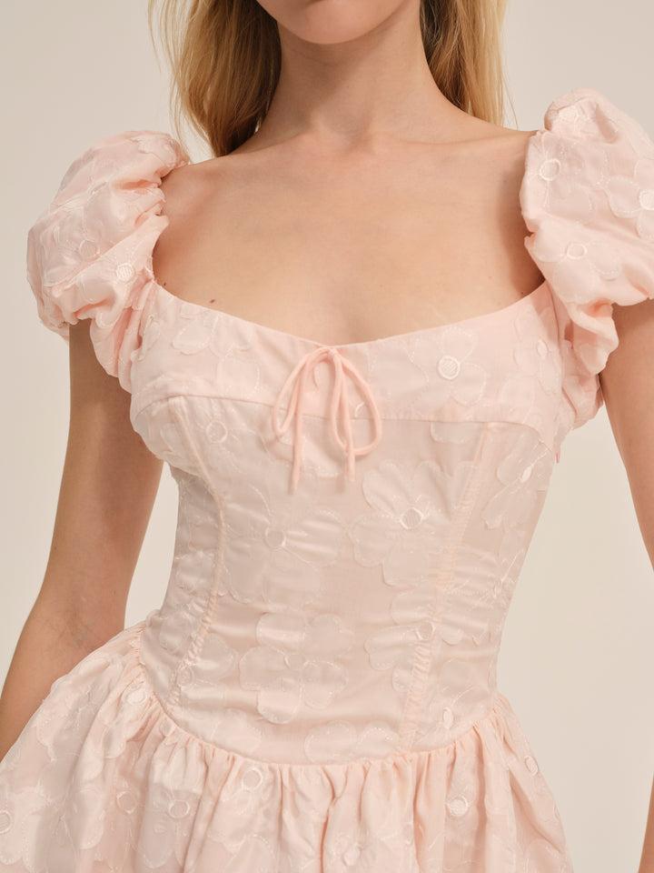 Florence Mini Dress — Pink Product Image