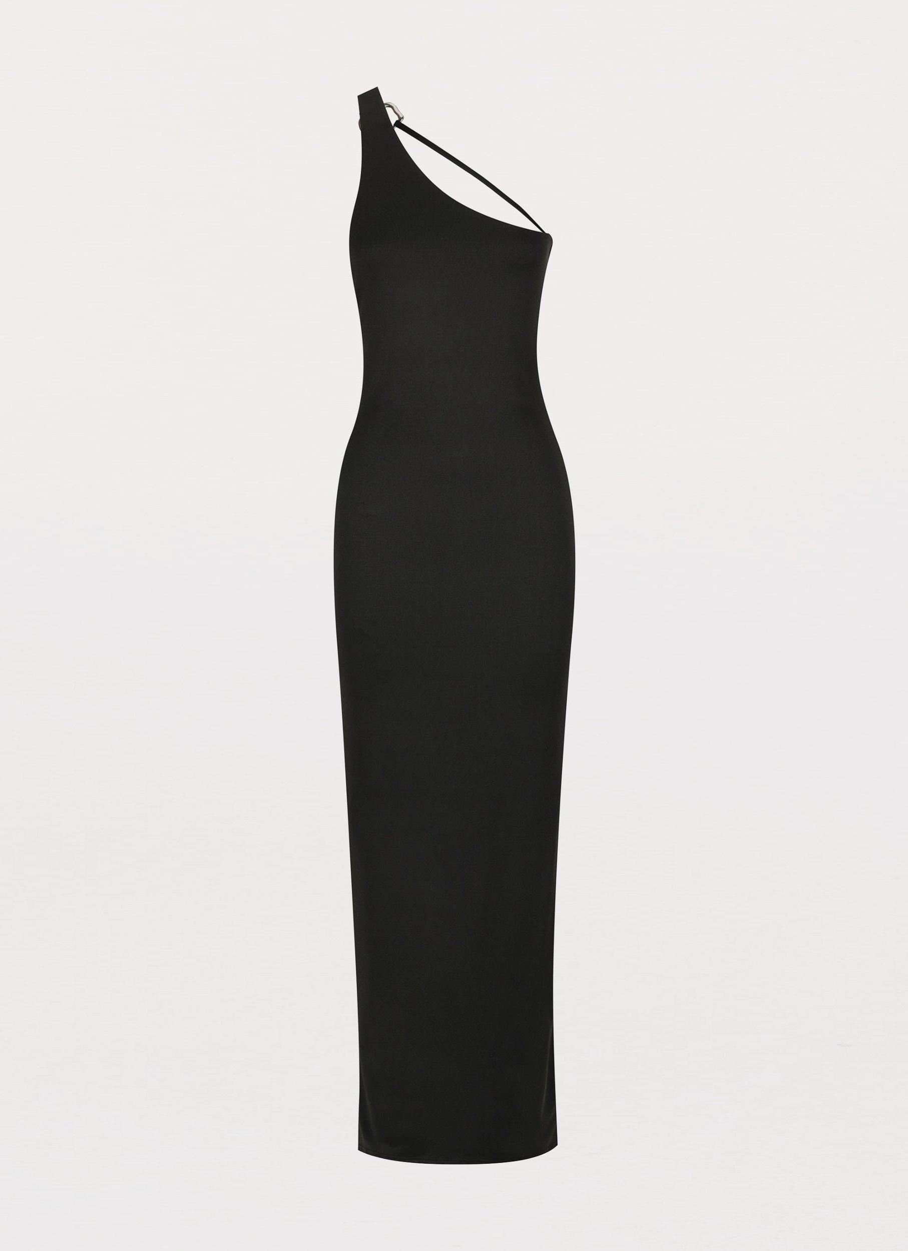 Iris Backless Maxi Dress - Black Product Image
