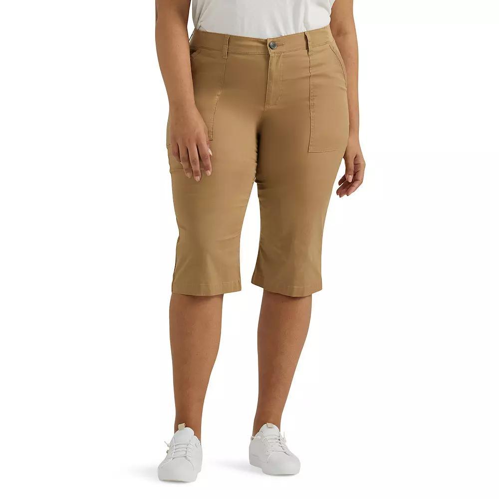 Plus Size Lee FLEX TO GO Utility Skimmer Pants, Women's, Size: 24 W, Settler Product Image