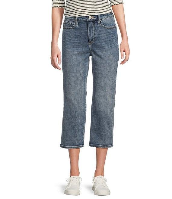 NYDJ Joni Lift Tuck® Technology High-Rise Relaxed Capri Jeans Product Image