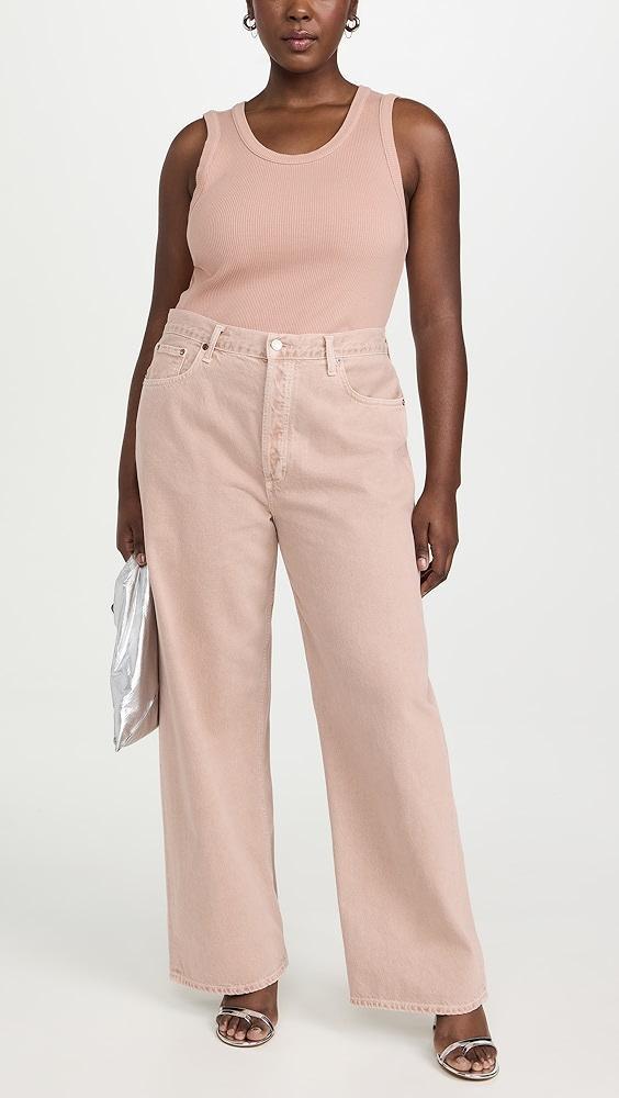 AGOLDE Low Slung Baggy Jeans | Shopbop Product Image