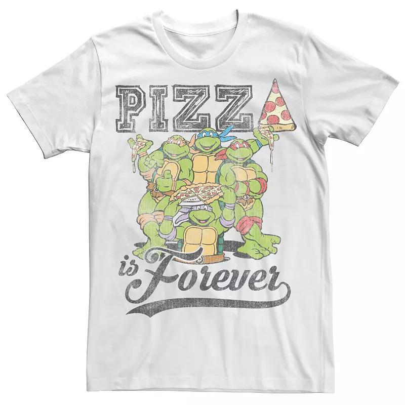 Men's Teenage Mutant Ninja Turtles Pizza Tee, Size: Large, White Product Image