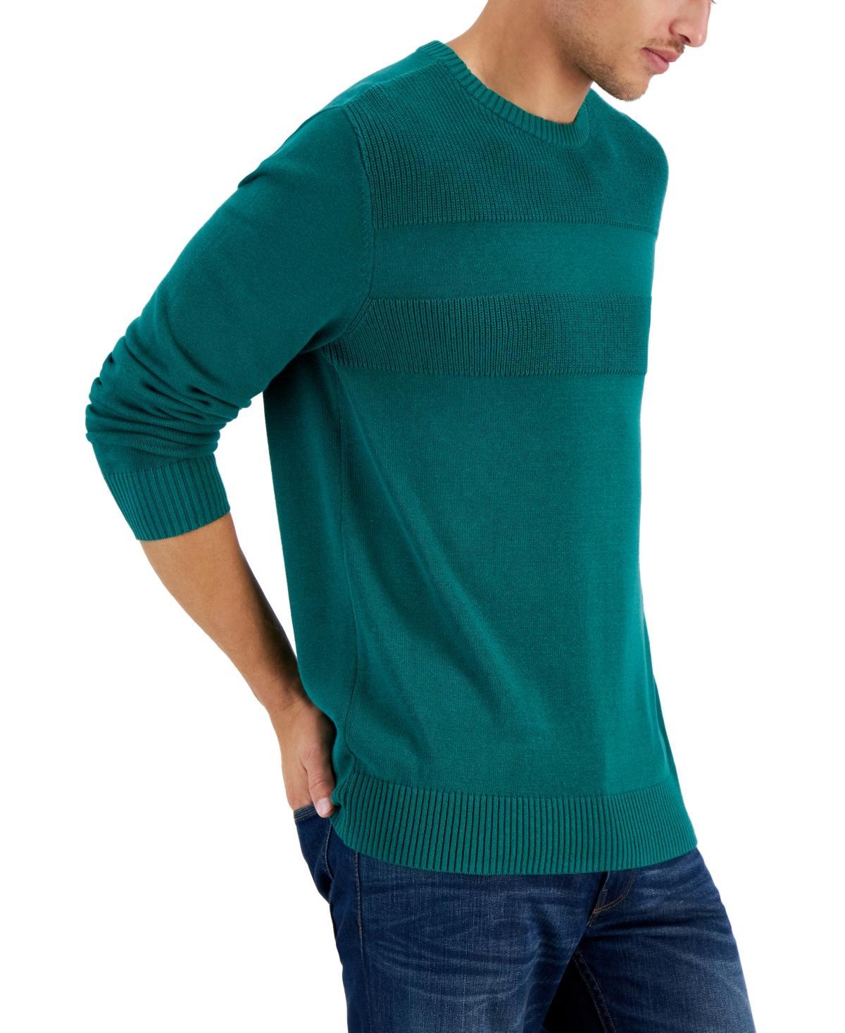 Club Room Mens Textured Cotton Sweater, Created for Macys Product Image