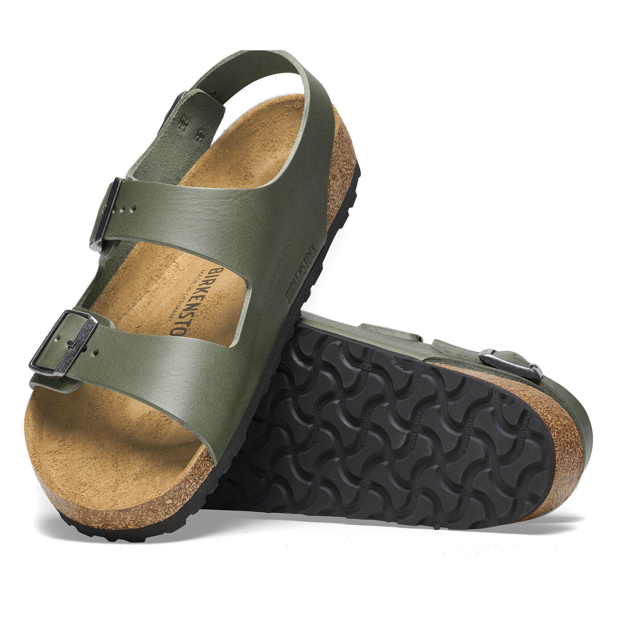 Milano Leather Vintage Wood Thyme Product Image