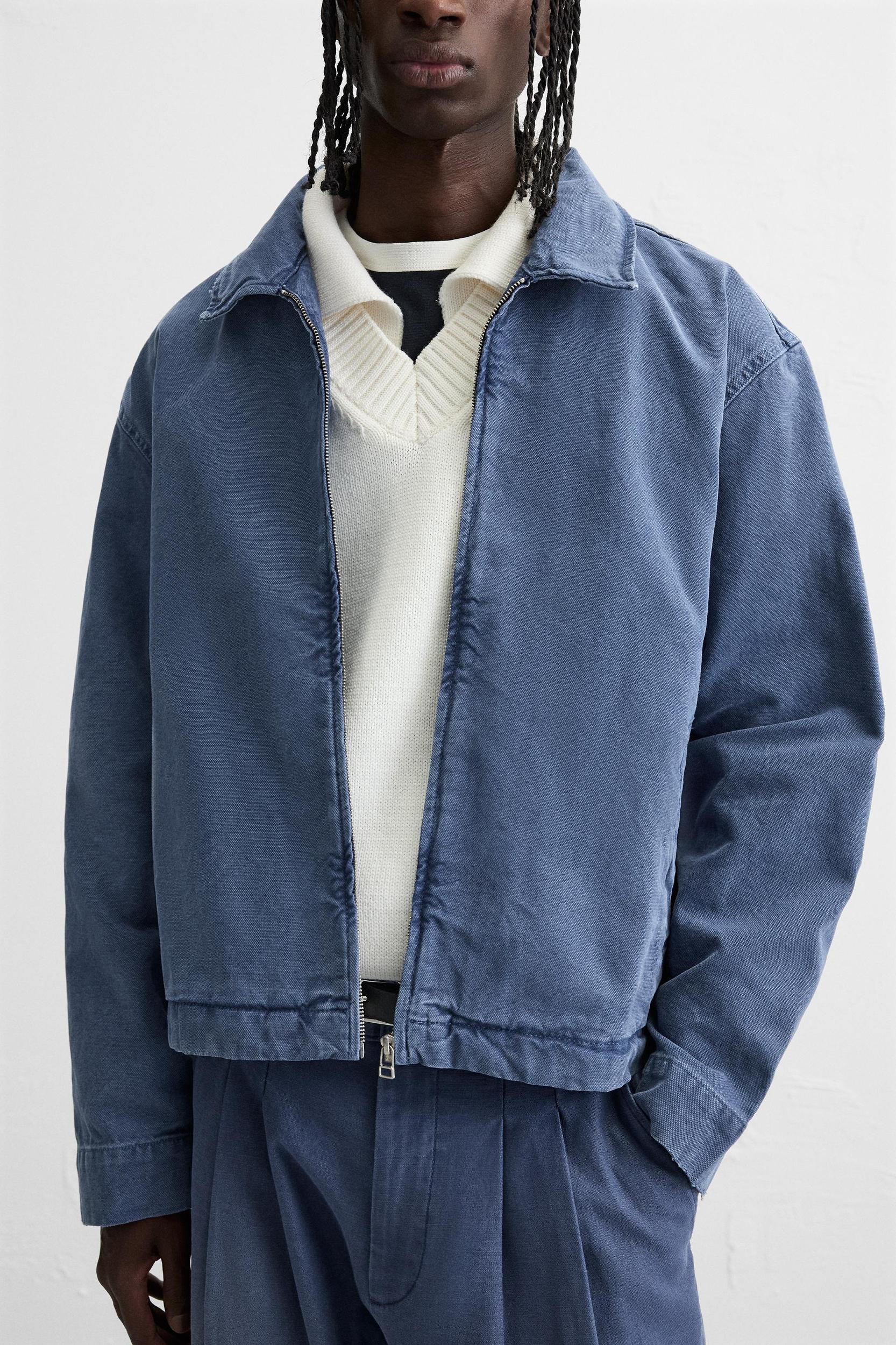WASHED CANVAS JACKET Product Image