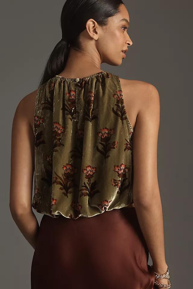 By Anthropologie Velvet Bubble Tank Product Image