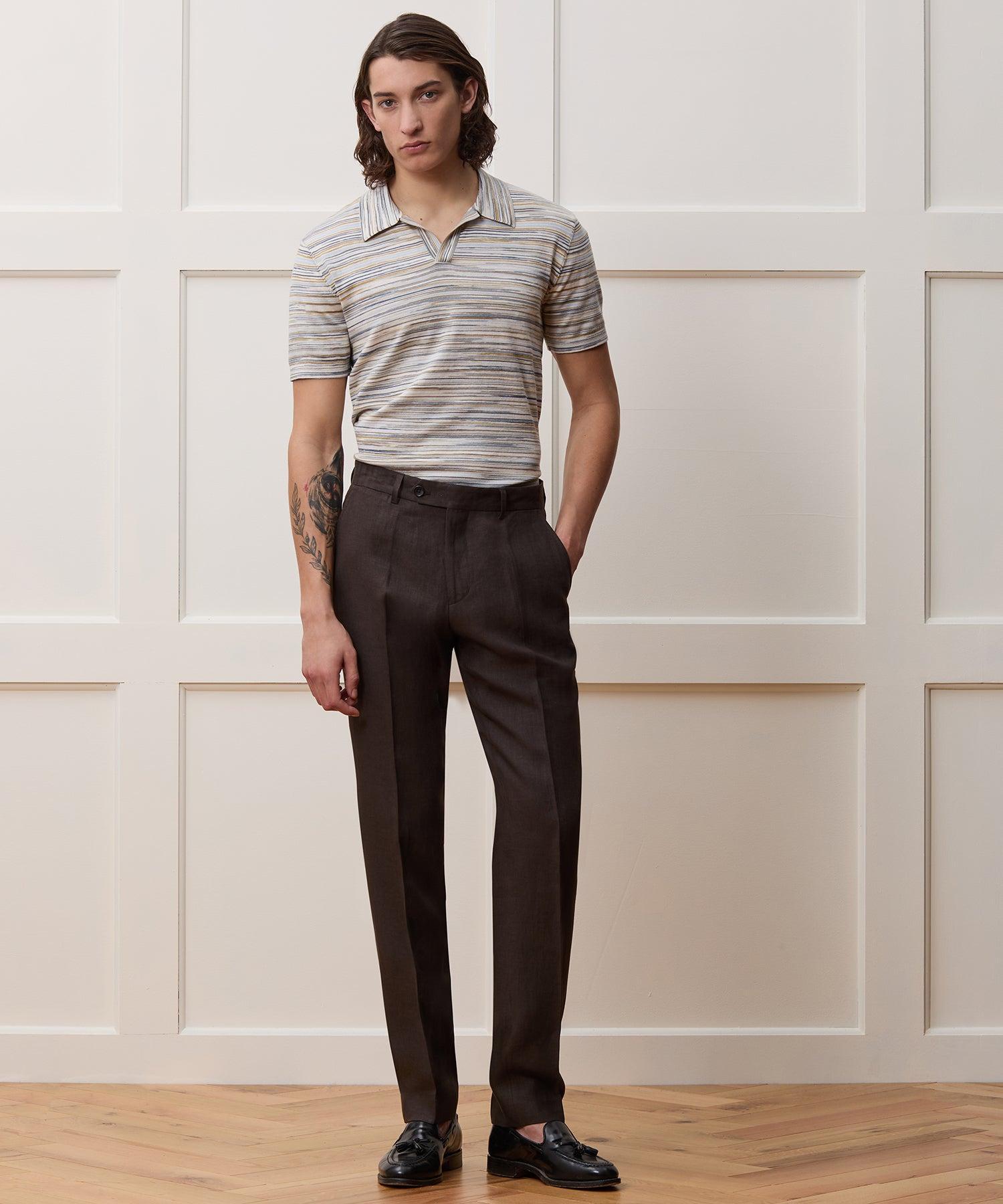 Cotton Space-Dyed Montauk Sweater Polo Product Image