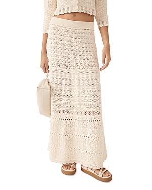 ba & sh Jupe Josh Crochet Maxi Skirt Product Image