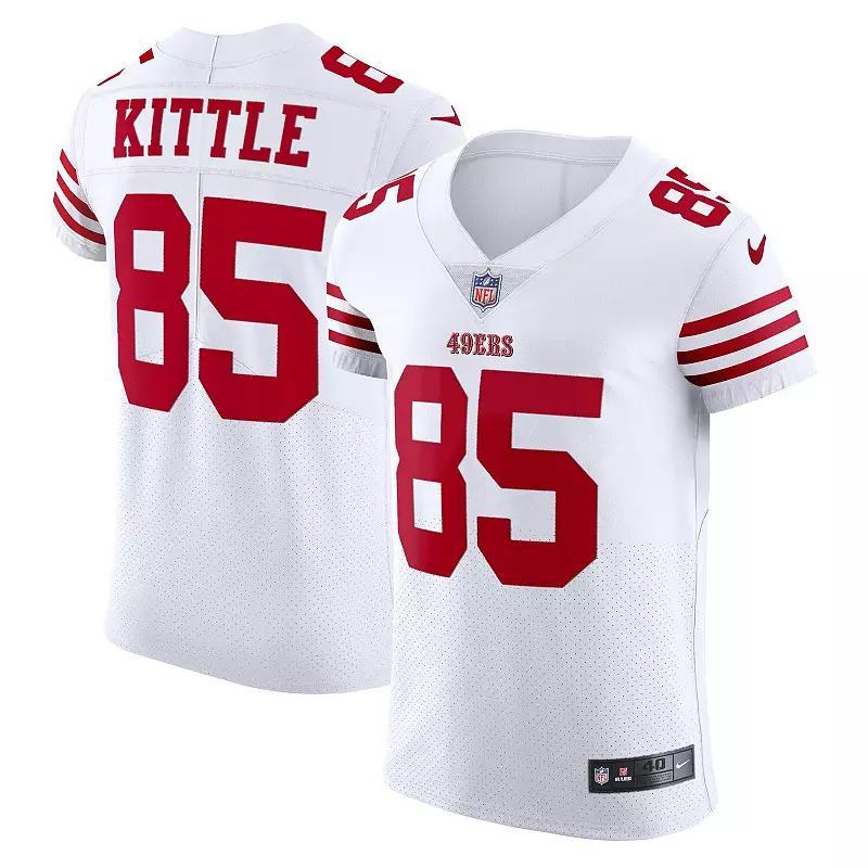Men's Nike George Kittle White San Francisco 49ers Vapor Elite Jersey, Size: 48 Product Image