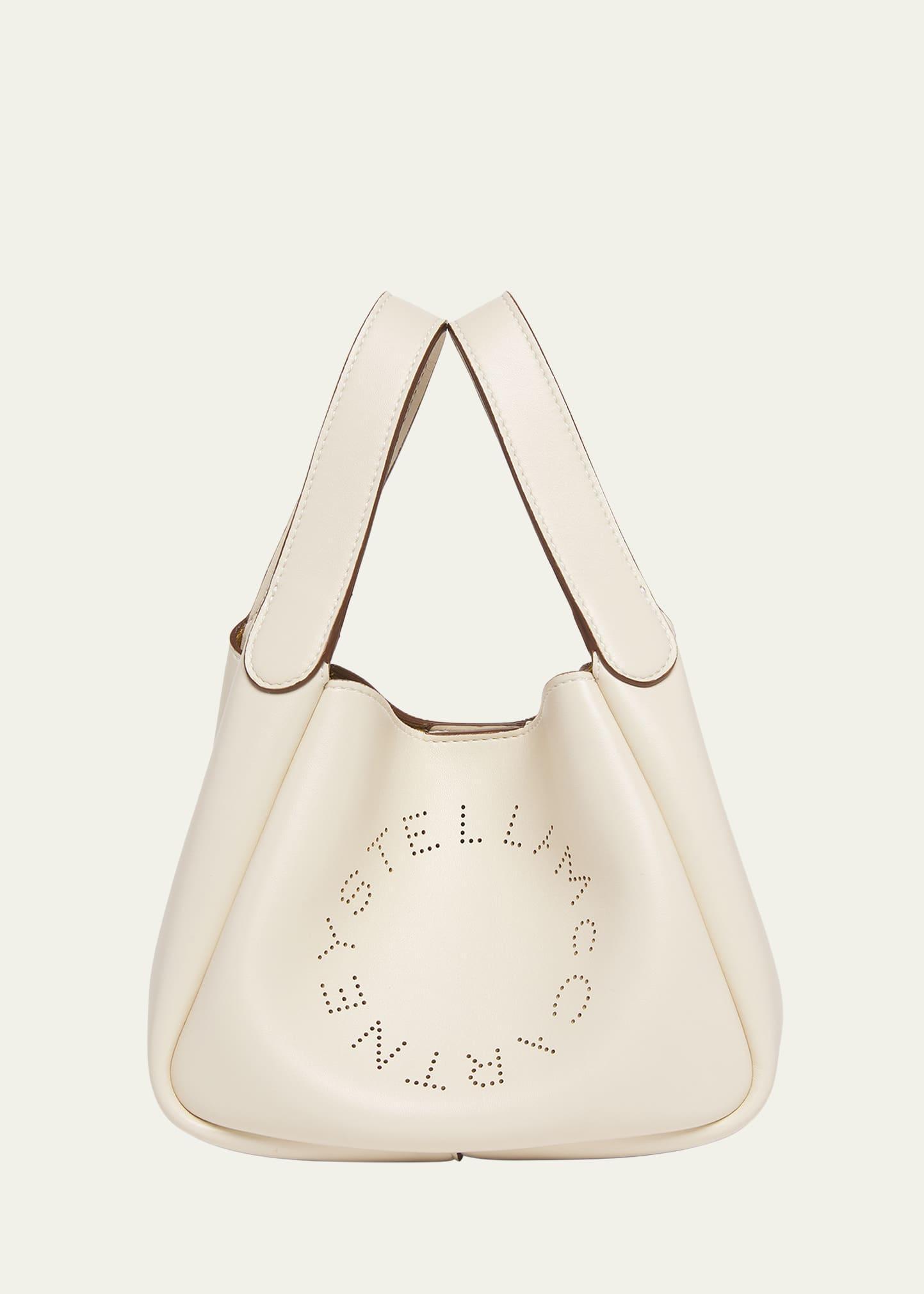 Womens Faux Leather Logo Shoulder Bag Product Image