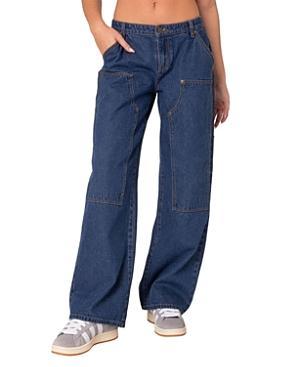 Womens Ayla low rise carpenter jeans Product Image