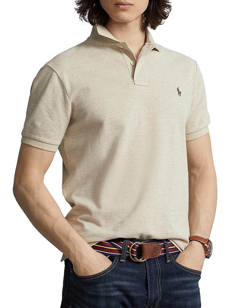 Polo Ralph Lauren Custom Slim Fit Mesh Polo Shirt Product Image
