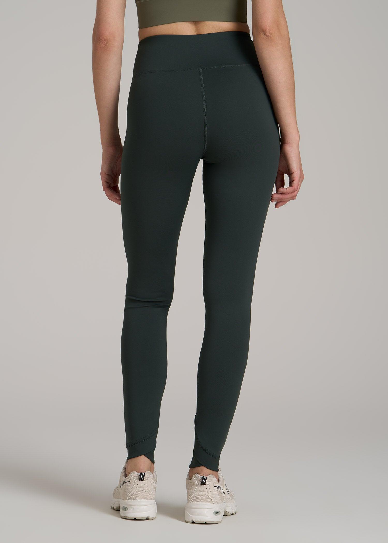 Balance Cross Over Leggings for Tall Women in Pine Grove Product Image