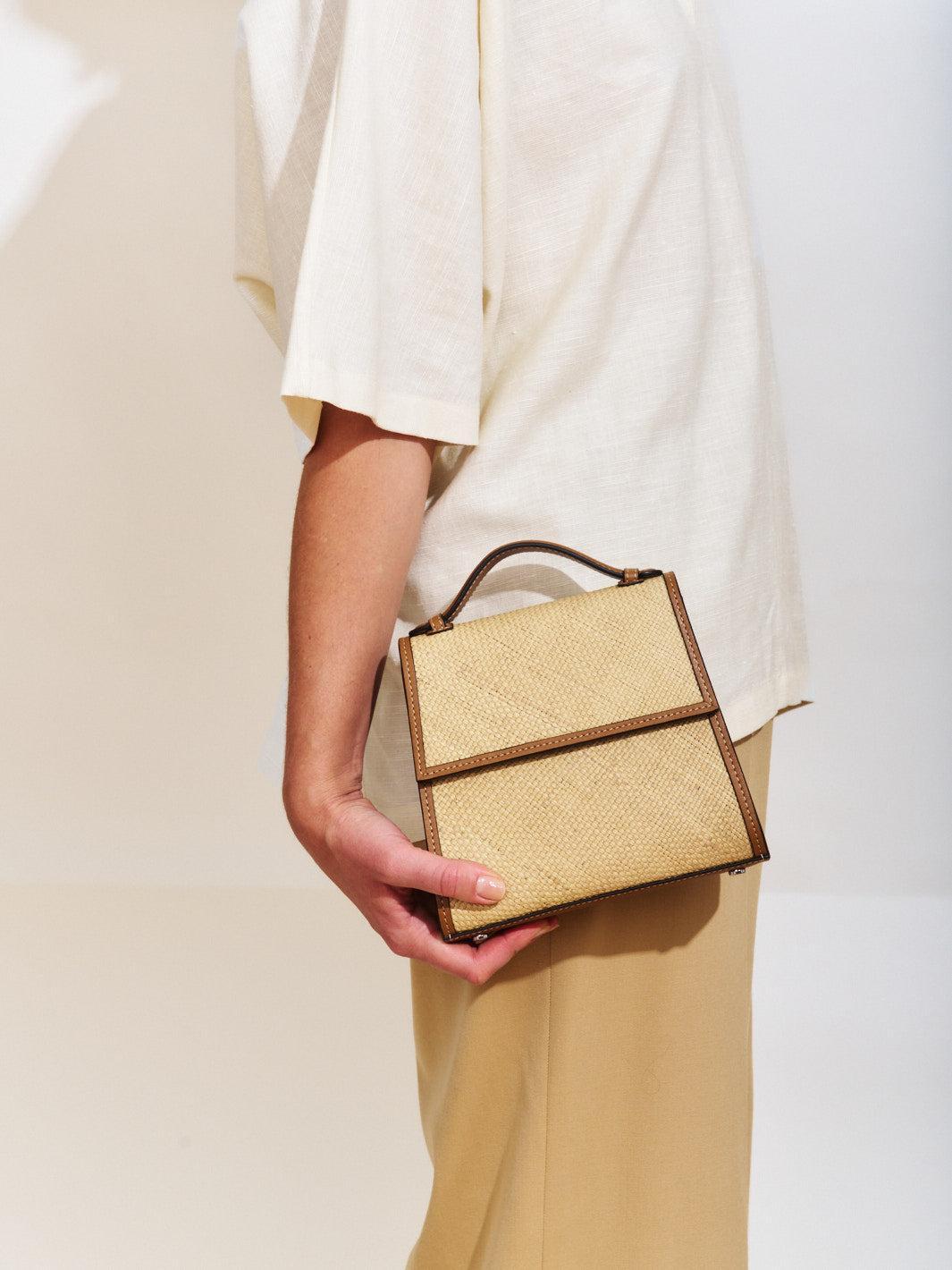 The Small Top Handle in Natural Fiber Product Image
