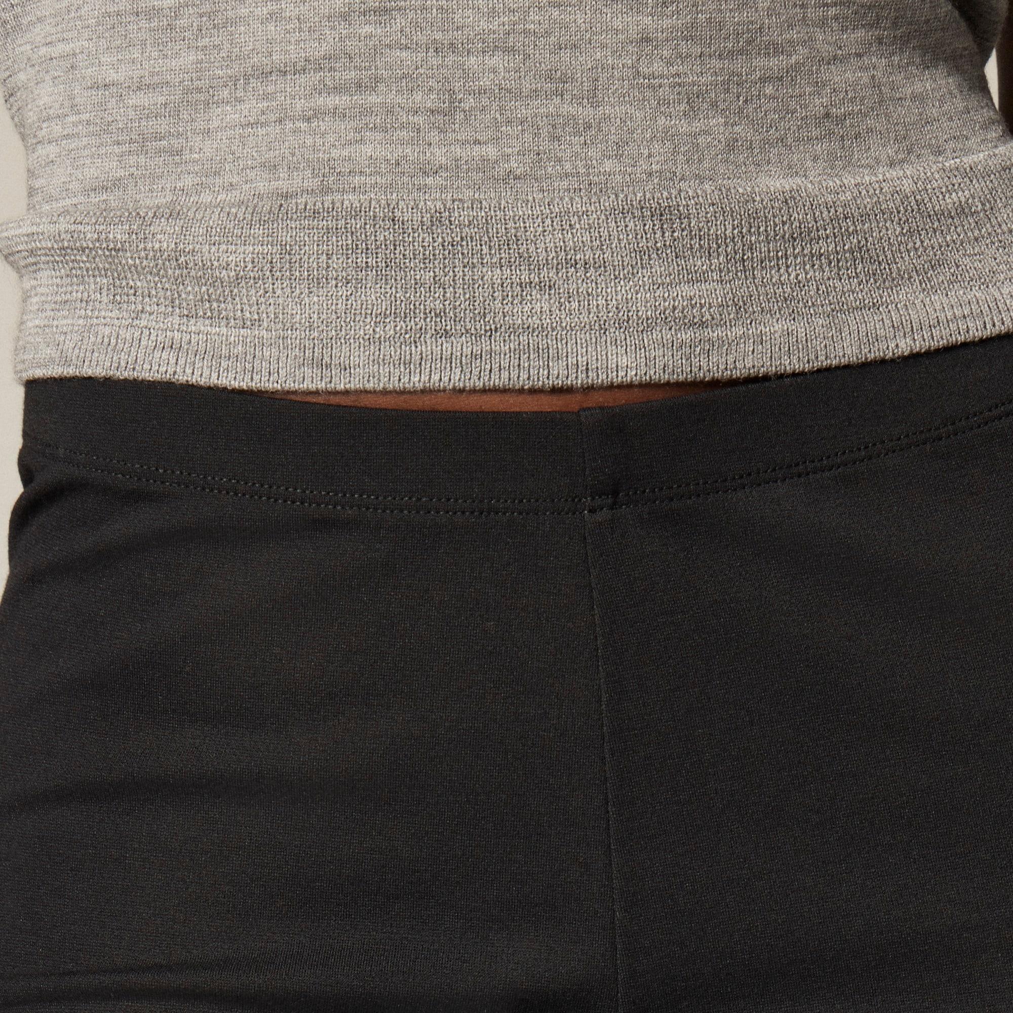 Slim-flare pant in stretch ponte Product Image