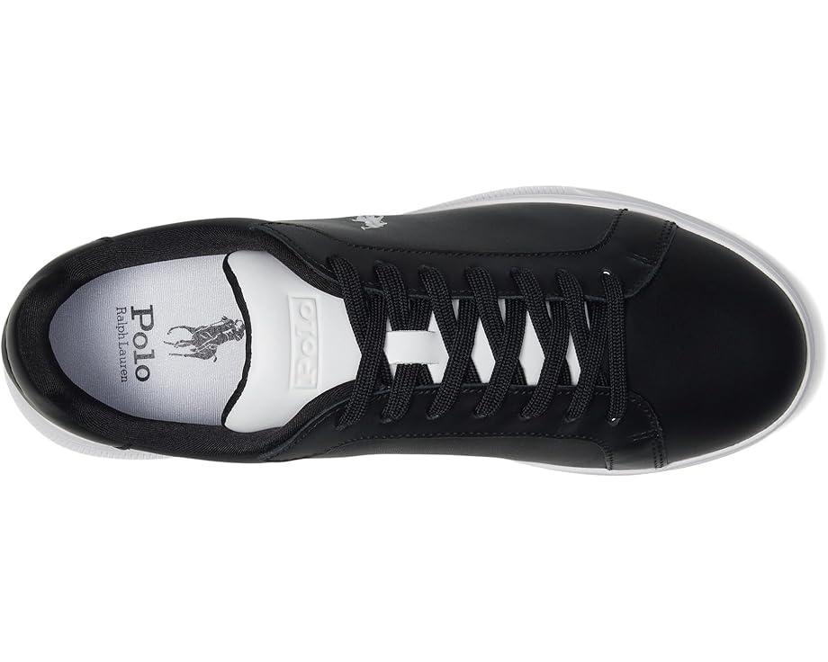 Men's Polo Ralph Lauren Heritage Court II Leather Sneakers Product Image
