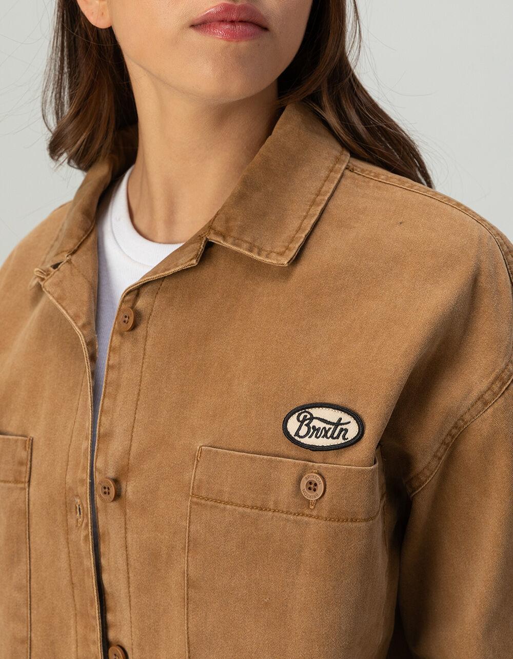 BRIXTON Utopia Womens Overshirt Jacket - COPPER Product Image