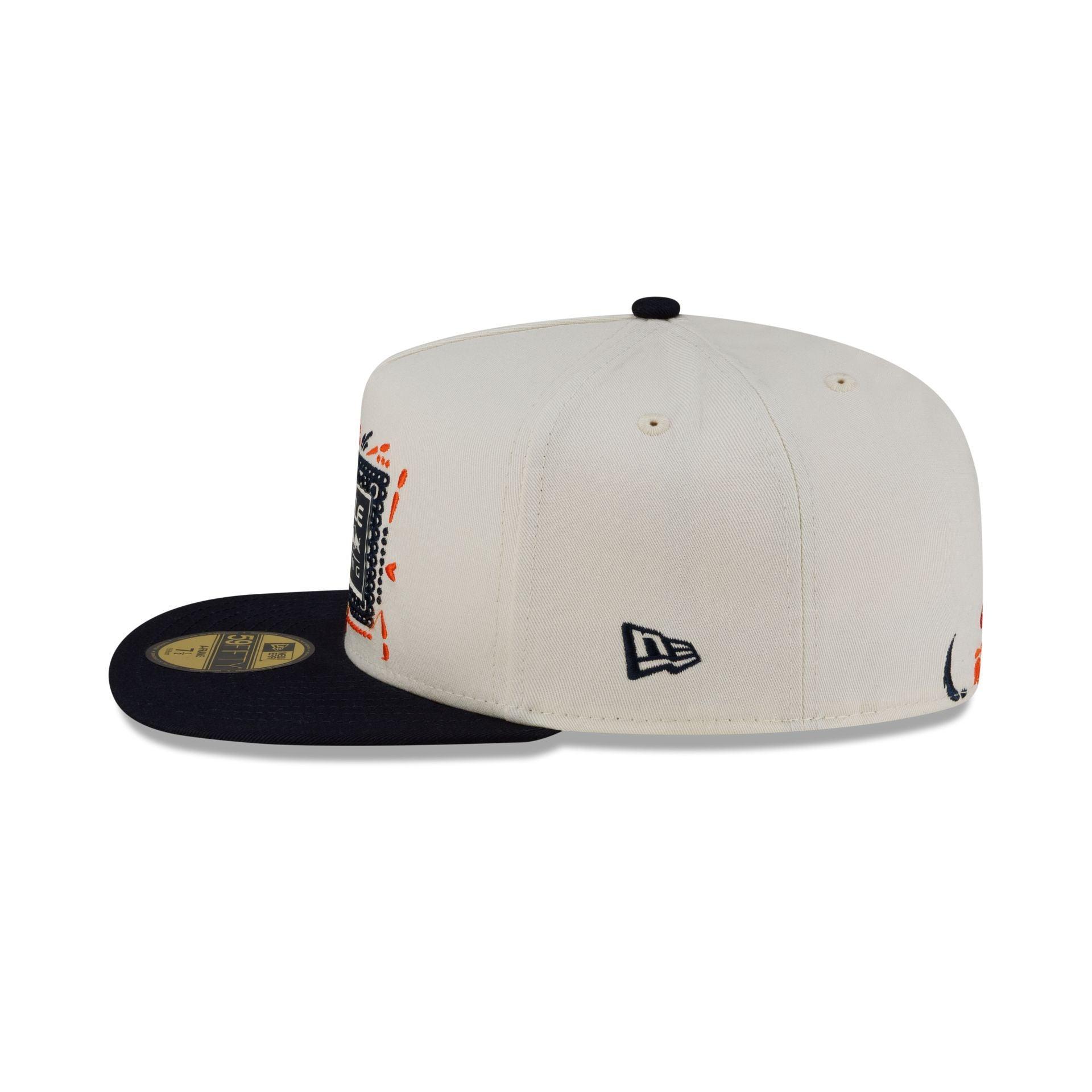 Las Vegas Raiders Optic White Performance Rope Golfer Hat Male Product Image