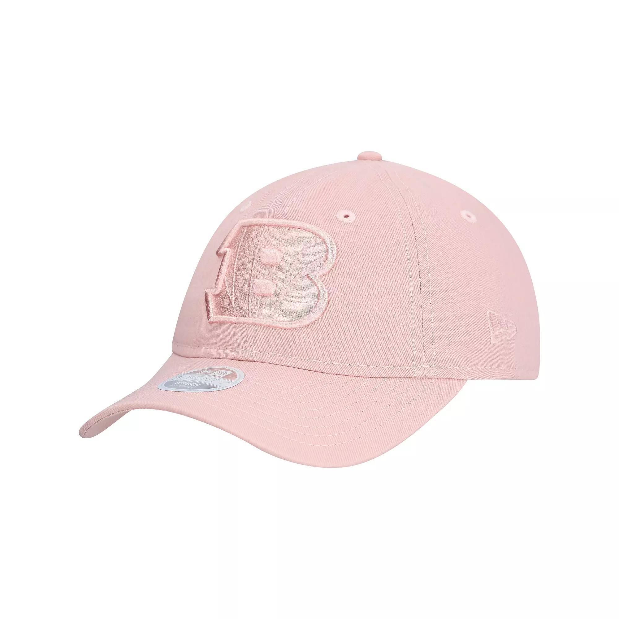 Womens New Era Pink Cincinnati Bengals Main 9TWENTY Adjustable Hat Product Image